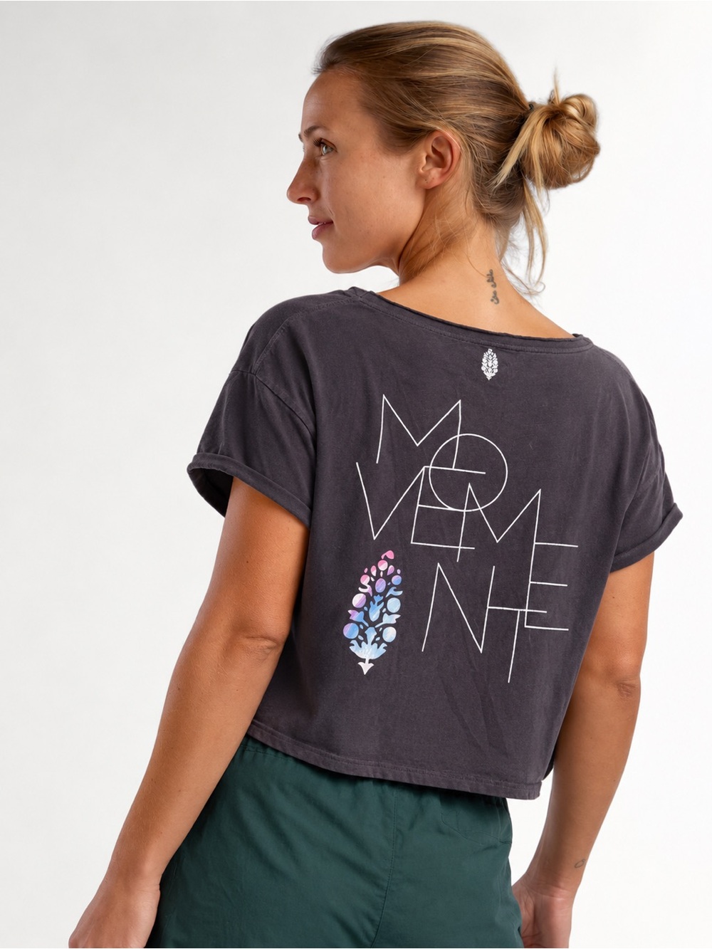 [Free People] crop tee